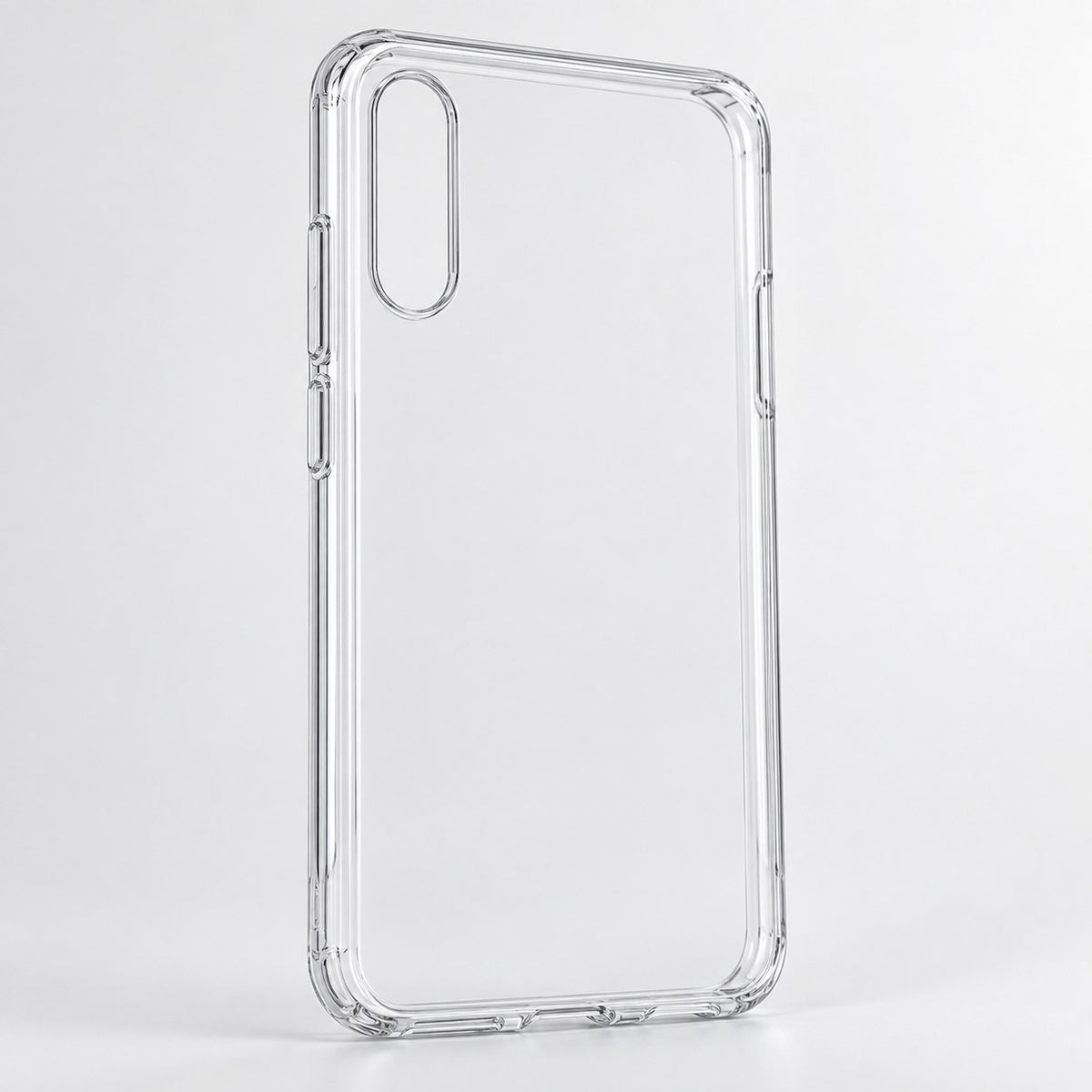 Transparente TPU-Hülle für iPhone 16, Rückansicht